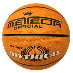 Meteor Official The Mythical Basketball Rubber Orange Size 3