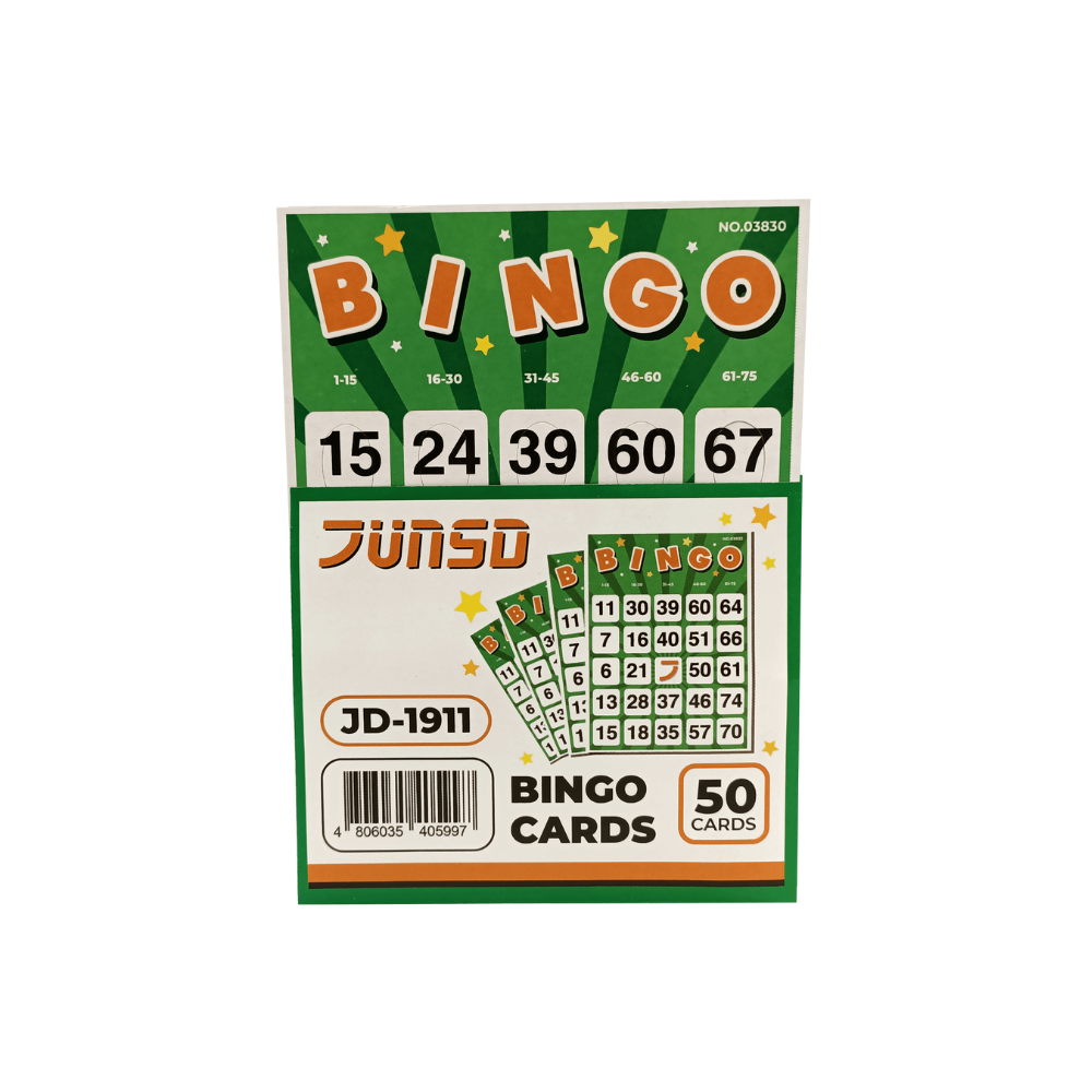 Junsd Bingo Card 50 pcs - Image 5