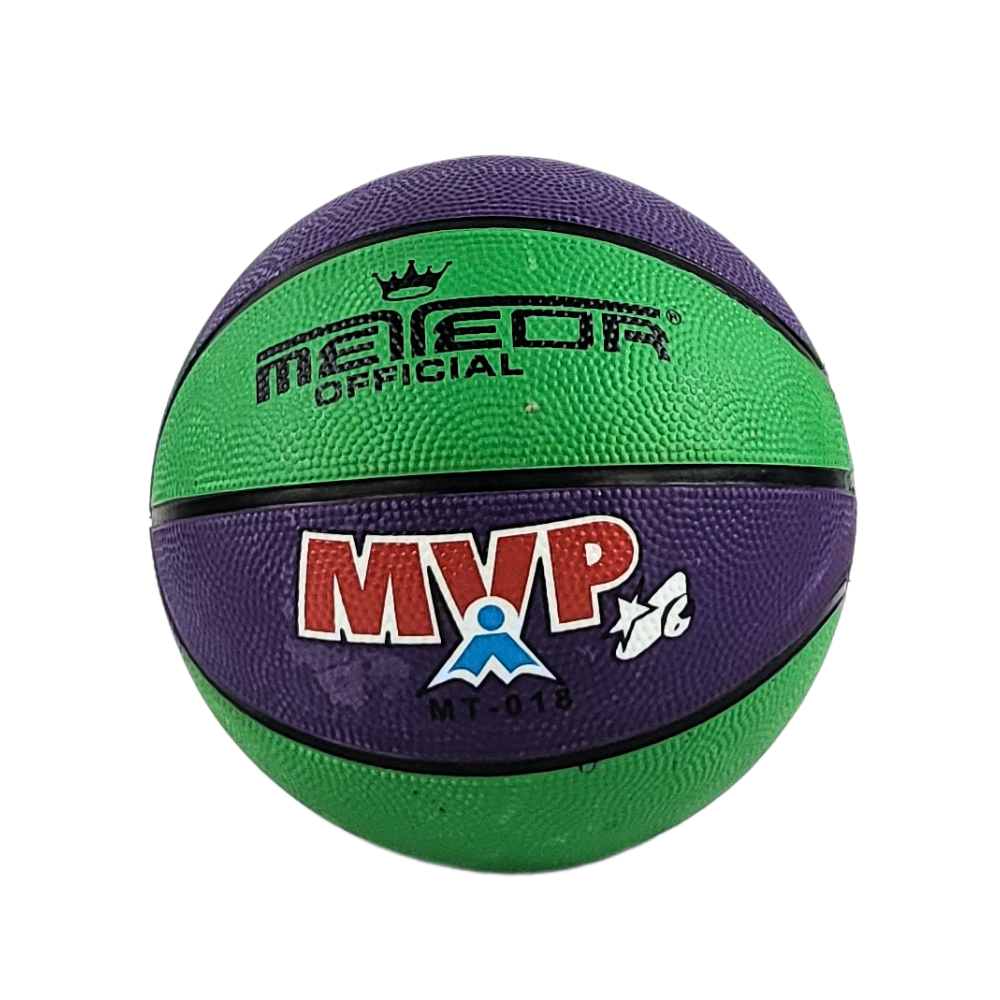 Meteor Official MVP Basketball Rubber Multicolor Size 3 - Image 5