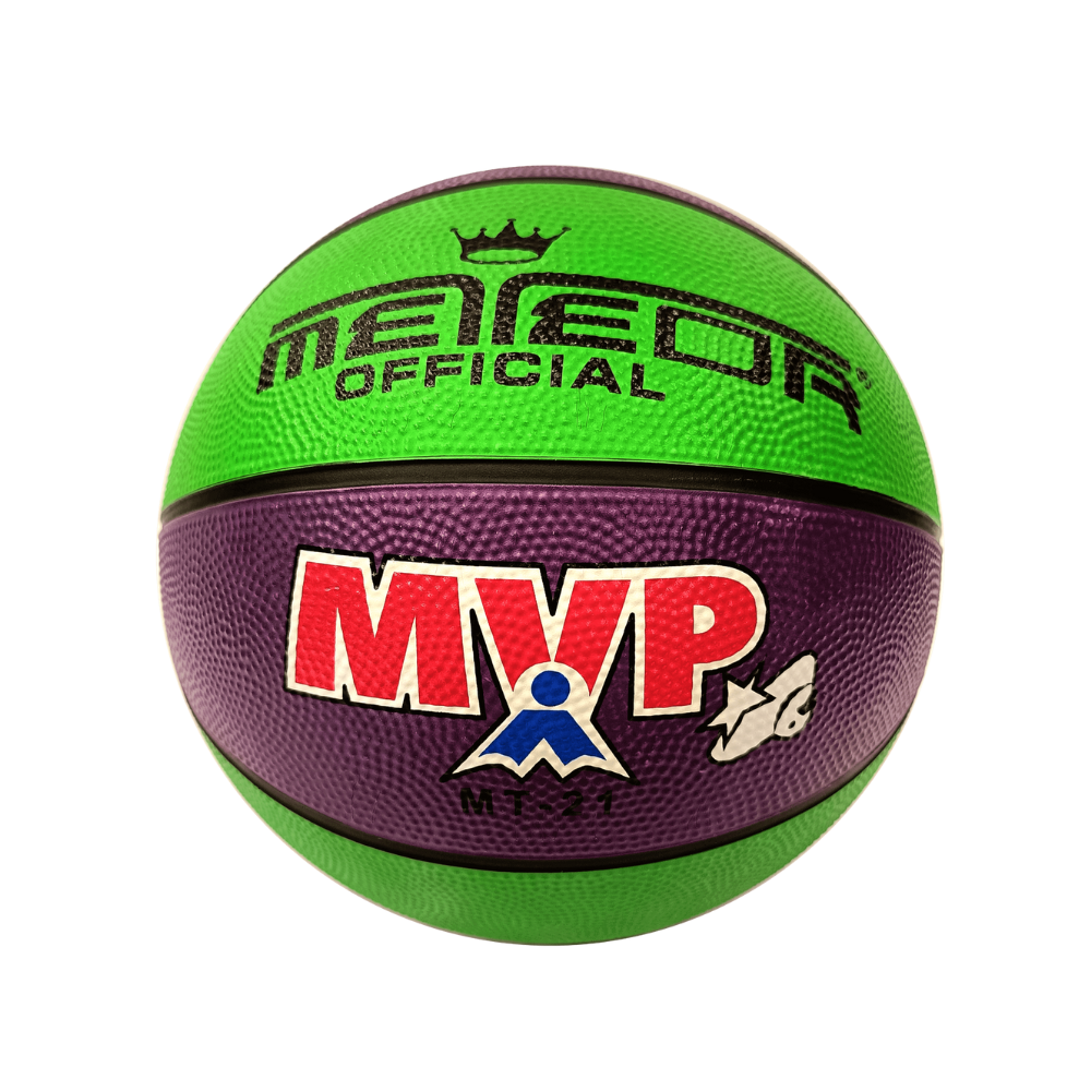 Meteor Official MVP Basketball Rubber Multicolor Size 5 - Image 2