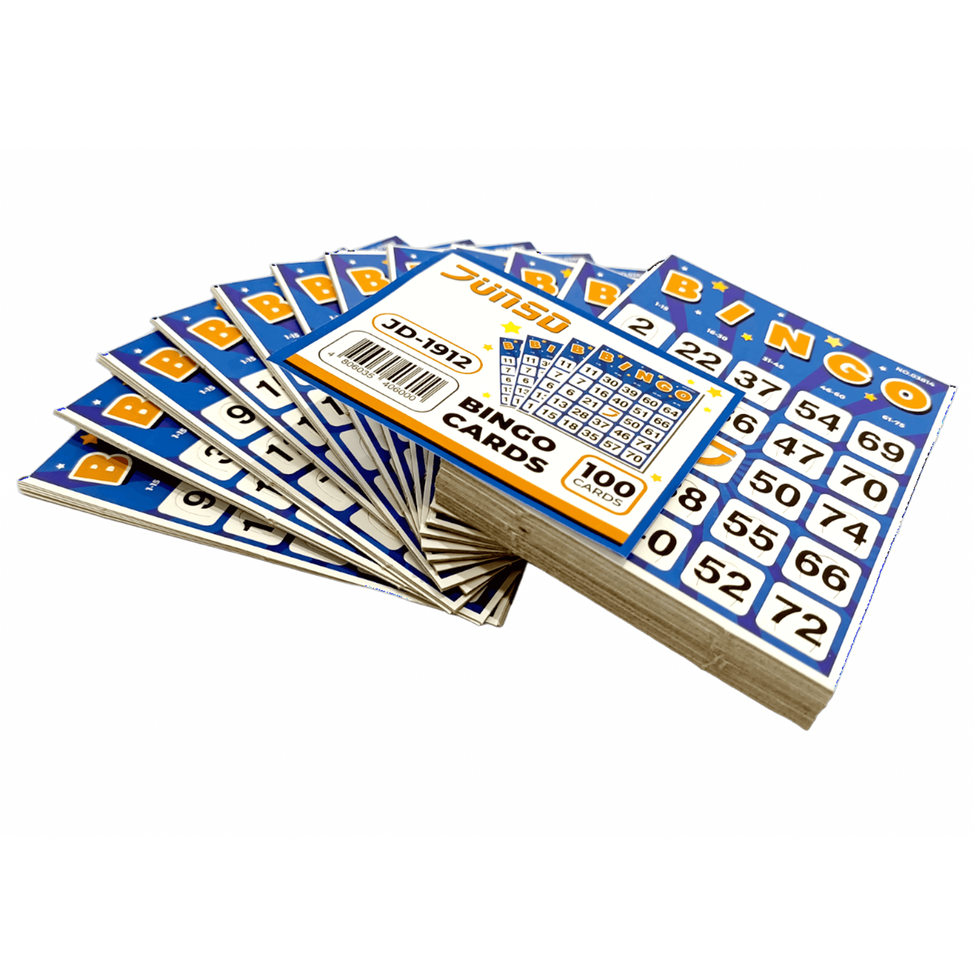 Junsd Bingo Paper Card 100 pcs - Image 2