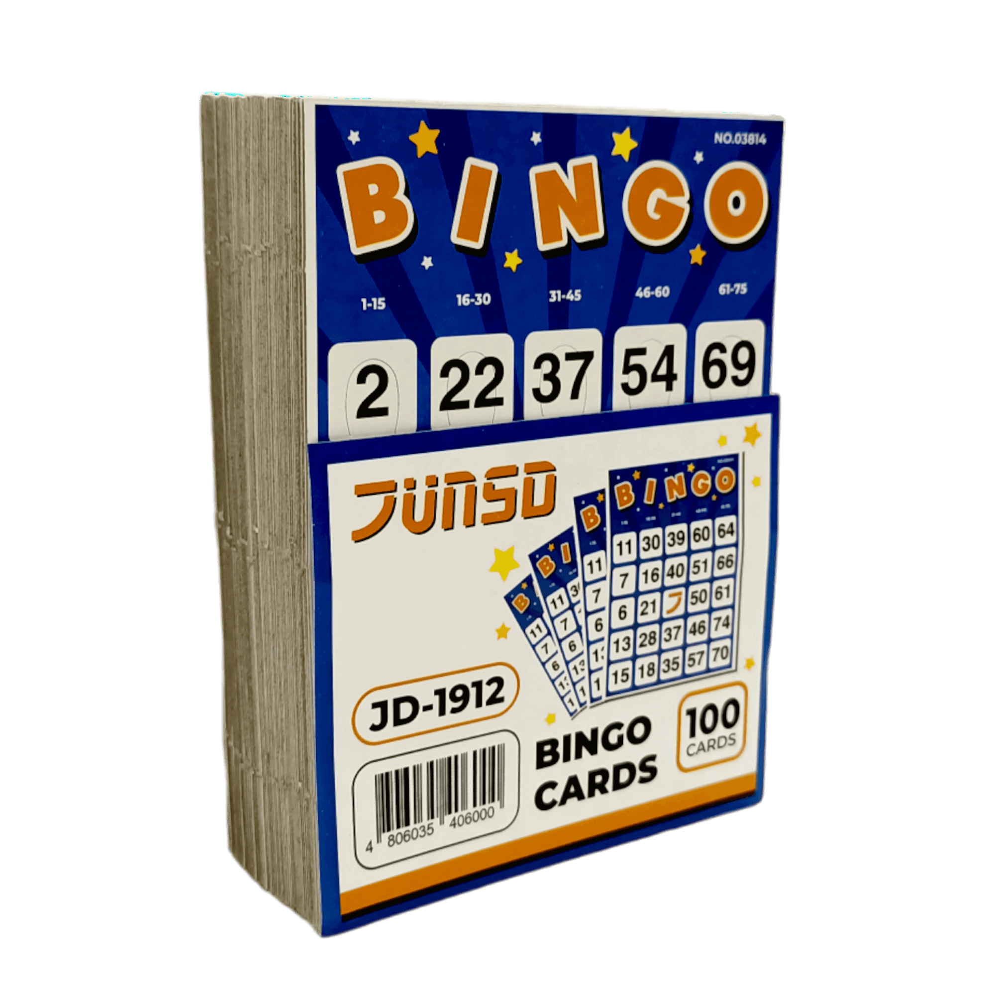 Junsd Bingo Paper Card 100 pcs - Image 3
