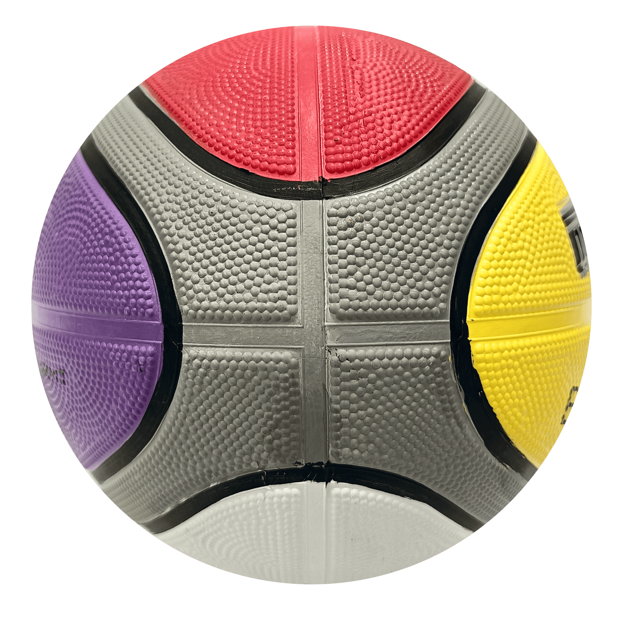 Meteor Official Evolution III Basketball Rubber Multicolor Size 3 - Image 2