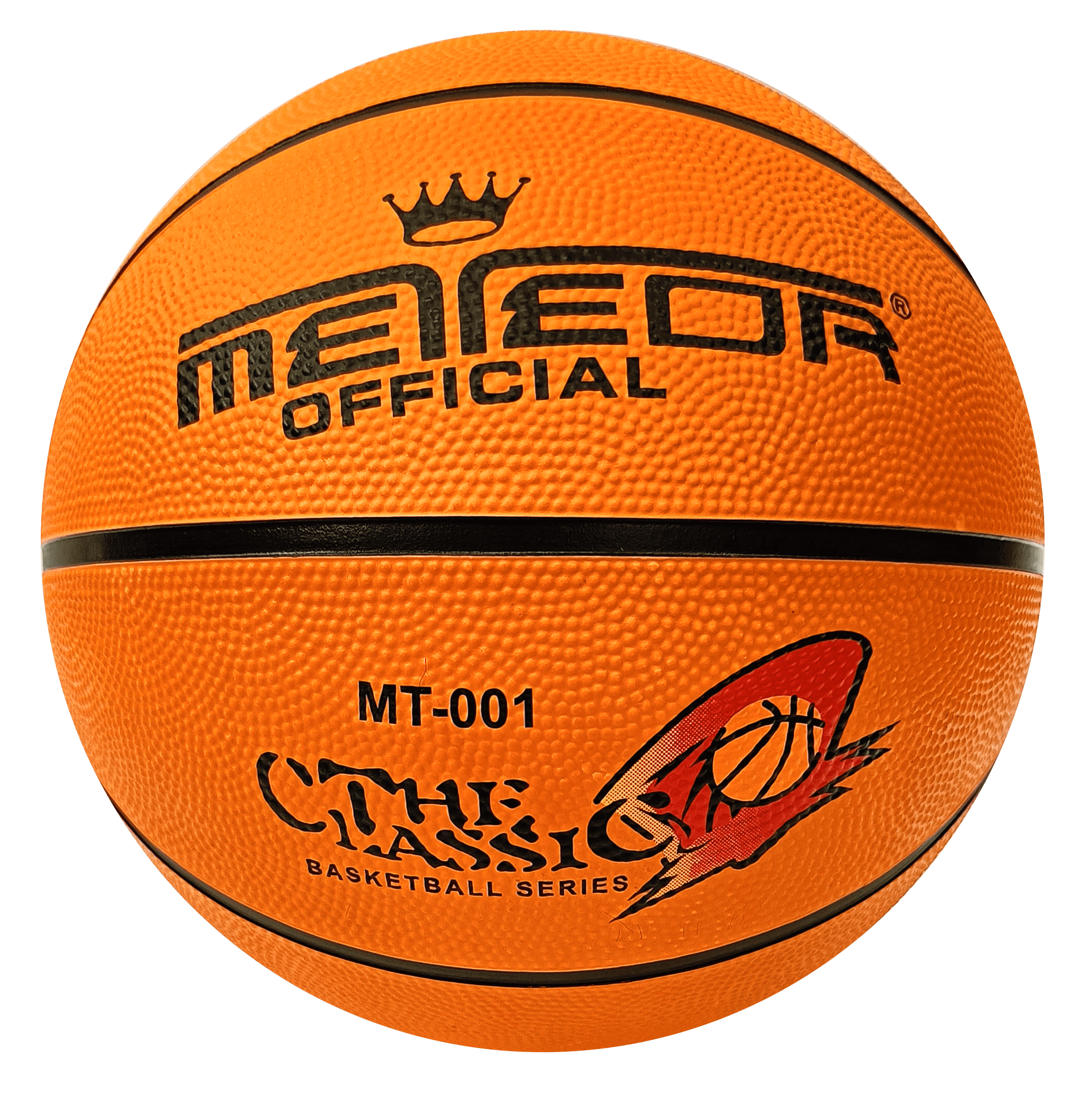Meteor Official 001 The Classic Basketball Rubber Brown Size 7