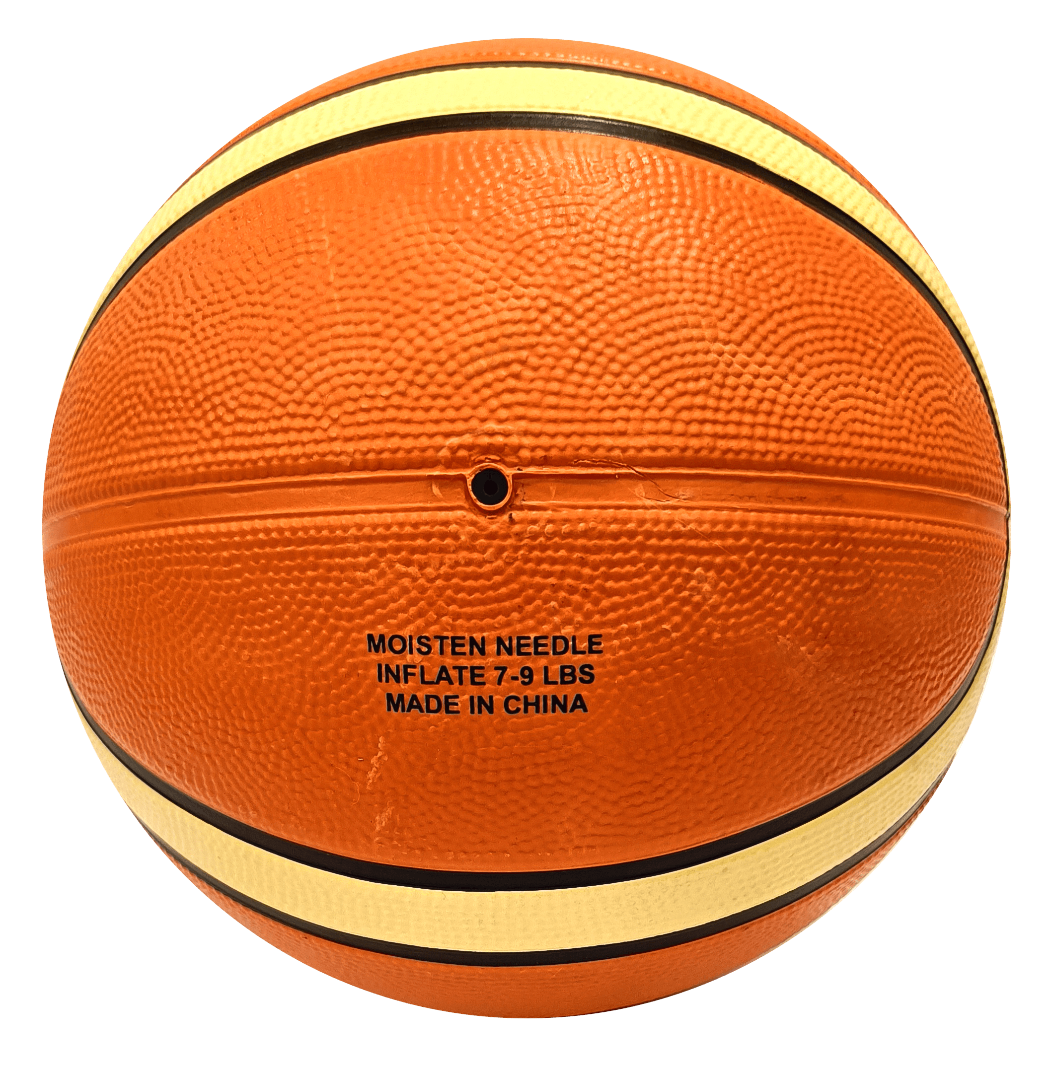 Meteor Official 015 Evolution VII Basketball Rubber Orange Size 7 - Image 4