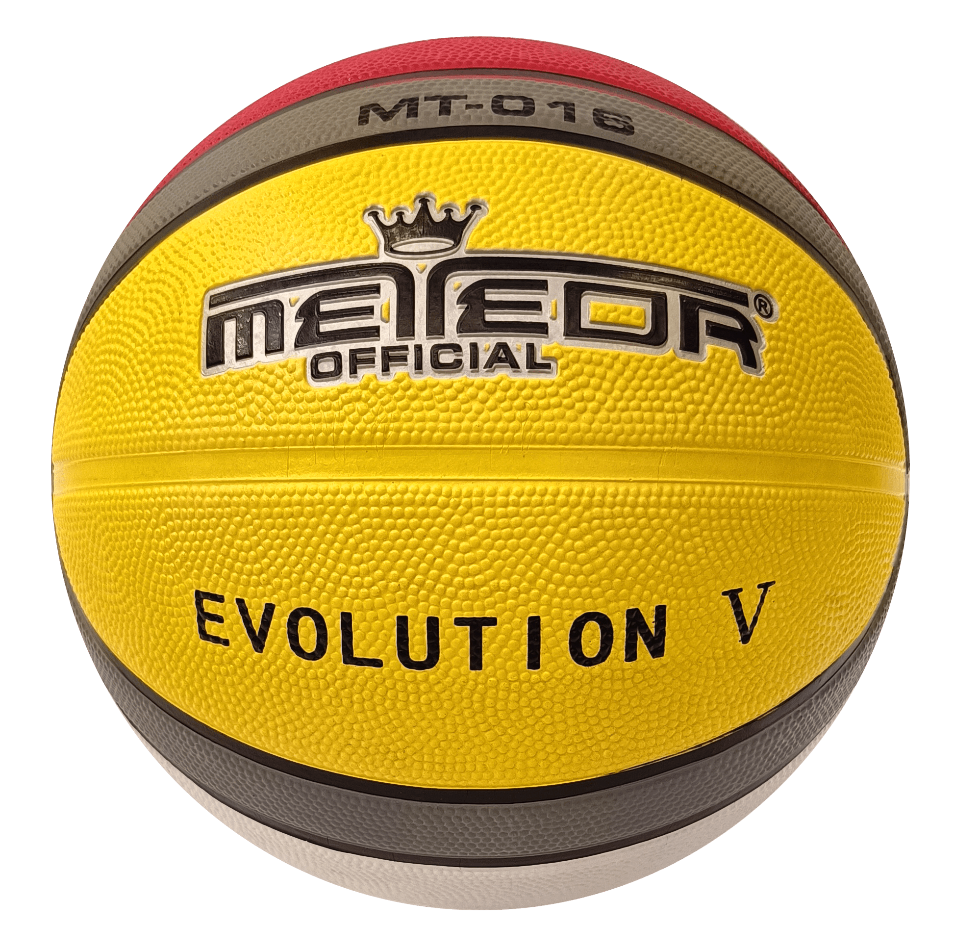 Meteor Official Evolution V Basketball Rubber Multicolor Size 5