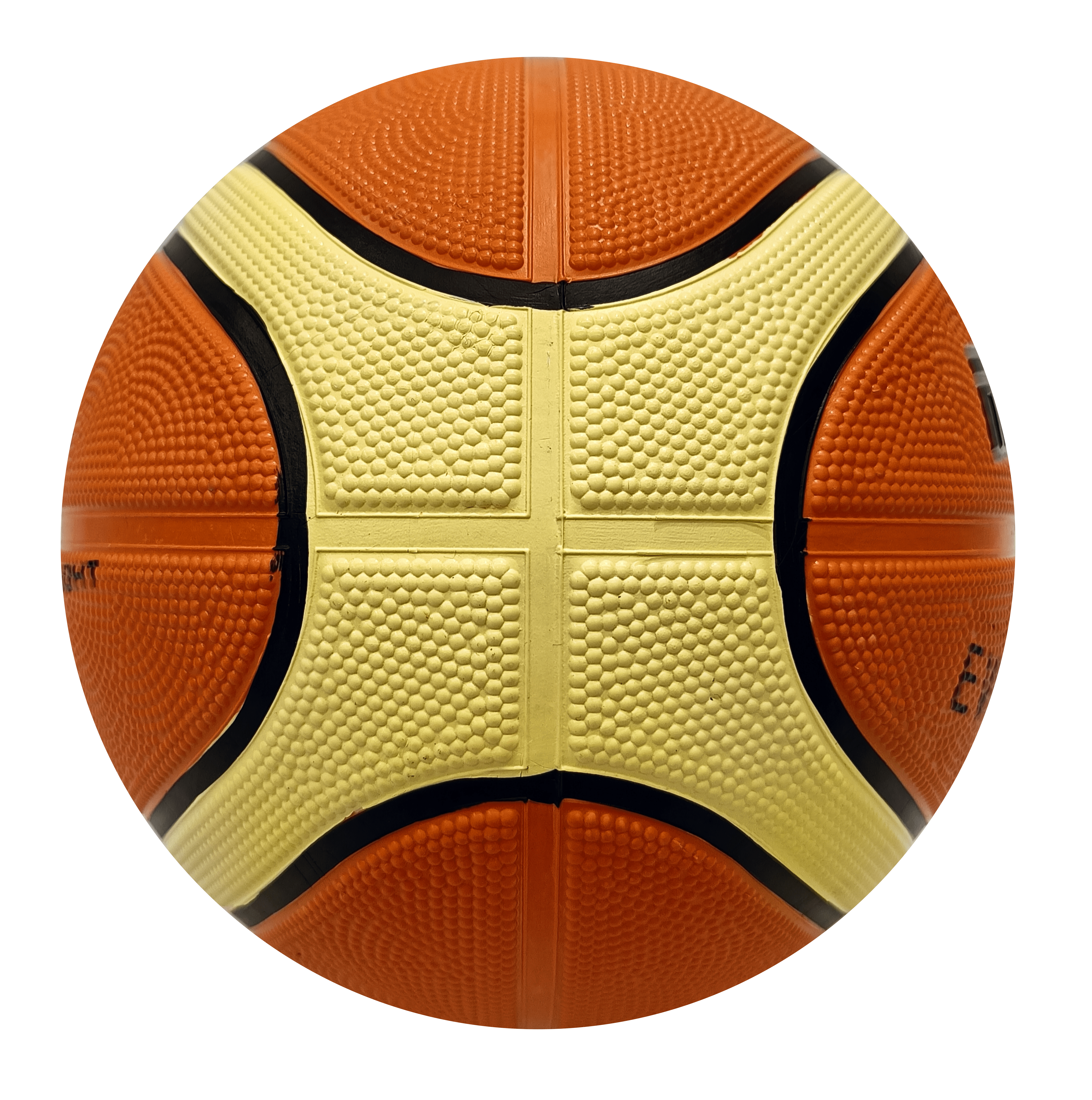 Meteor Official Evolution III Basketball Rubber Orange Size 3 - Image 3