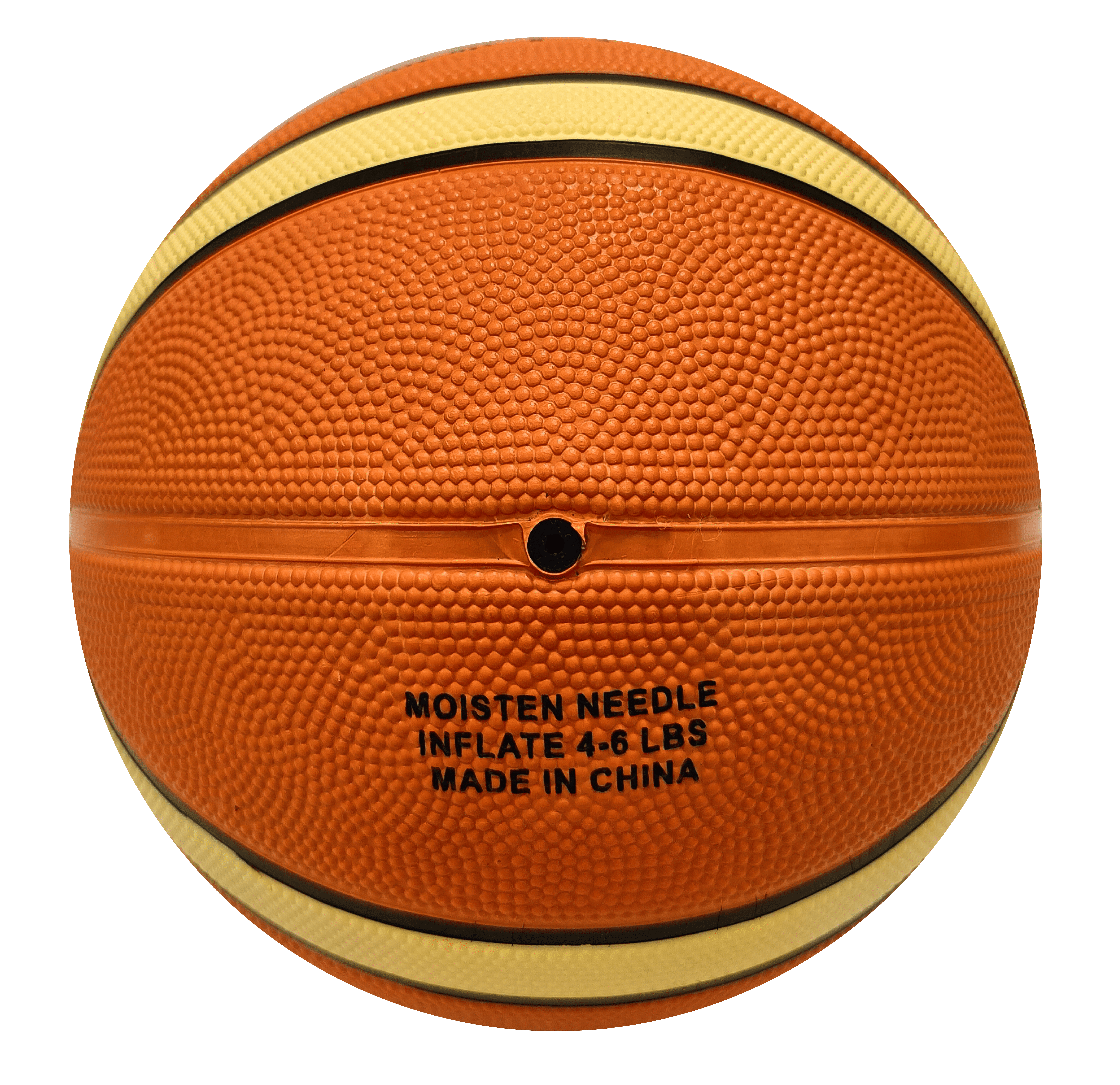 Meteor Official Evolution III Basketball Rubber Orange Size 3 - Image 4