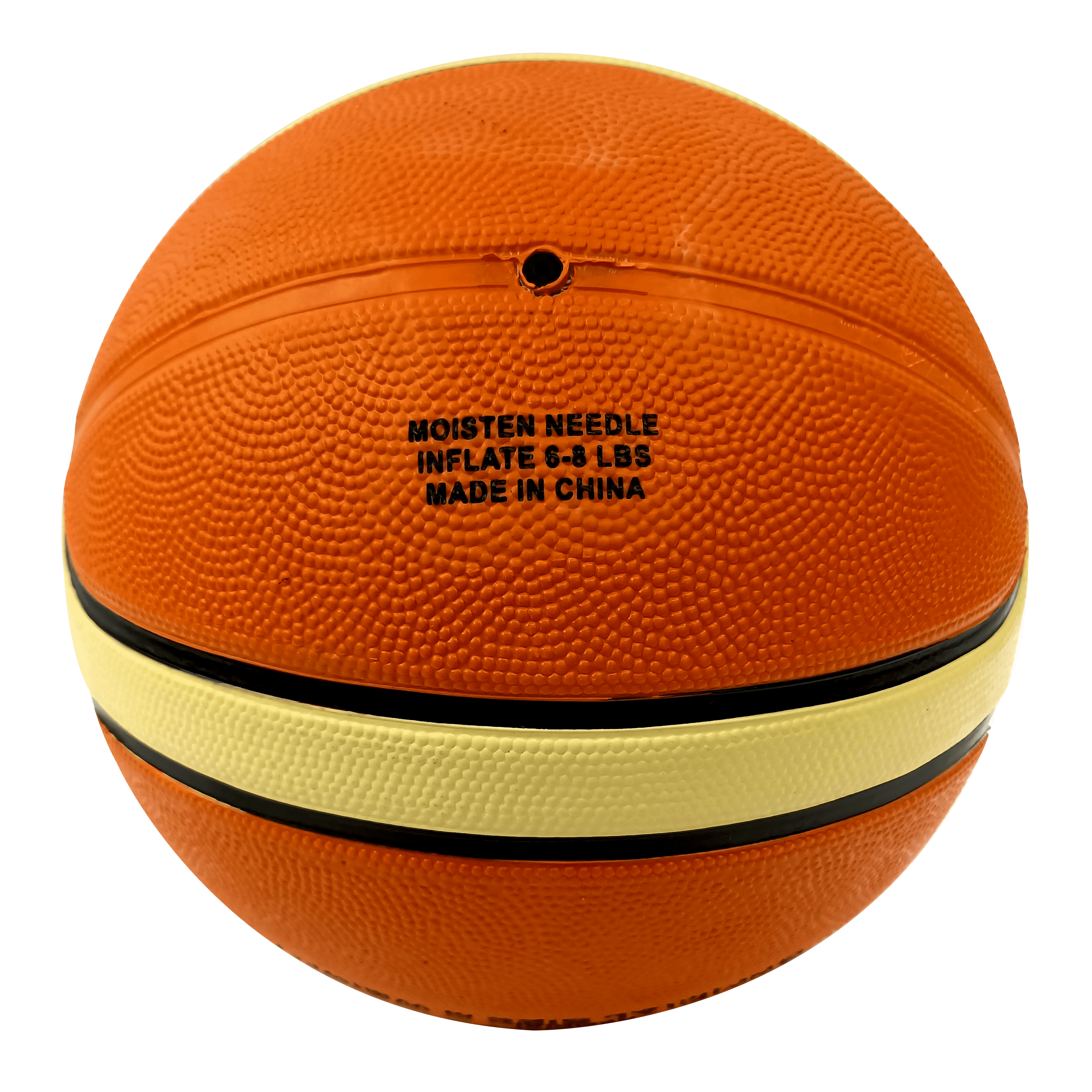 Meteor Official Evolution V Basketball Rubber Orange Size 5 - Image 3
