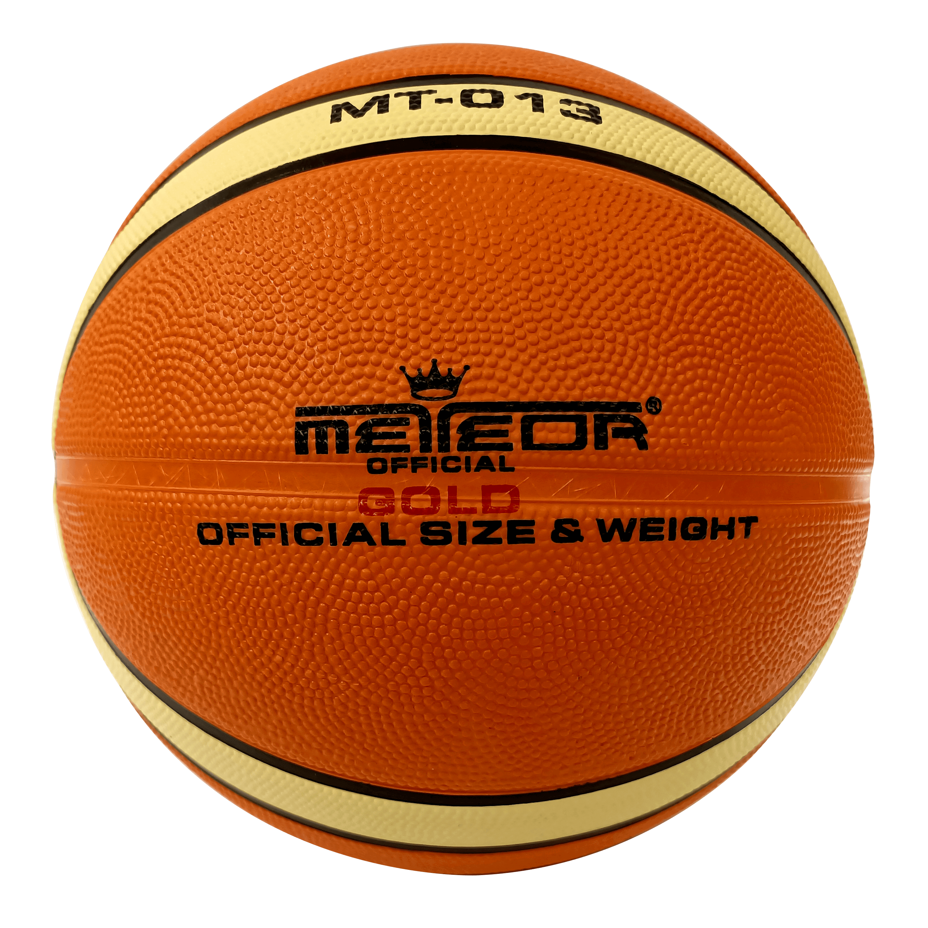 Meteor Official Evolution V Basketball Rubber Orange Size 5 - Image 2