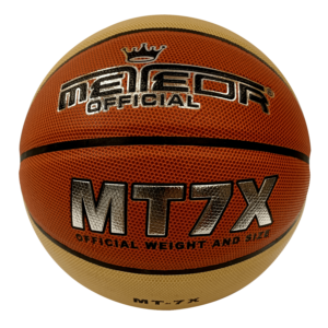 Meteor Official 7X Basketball Leather Brown <br> Size 7