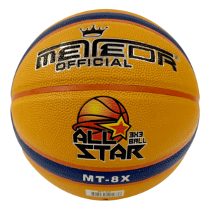 Meteor Official All Star Basketball 3x3 Leather Multicolor