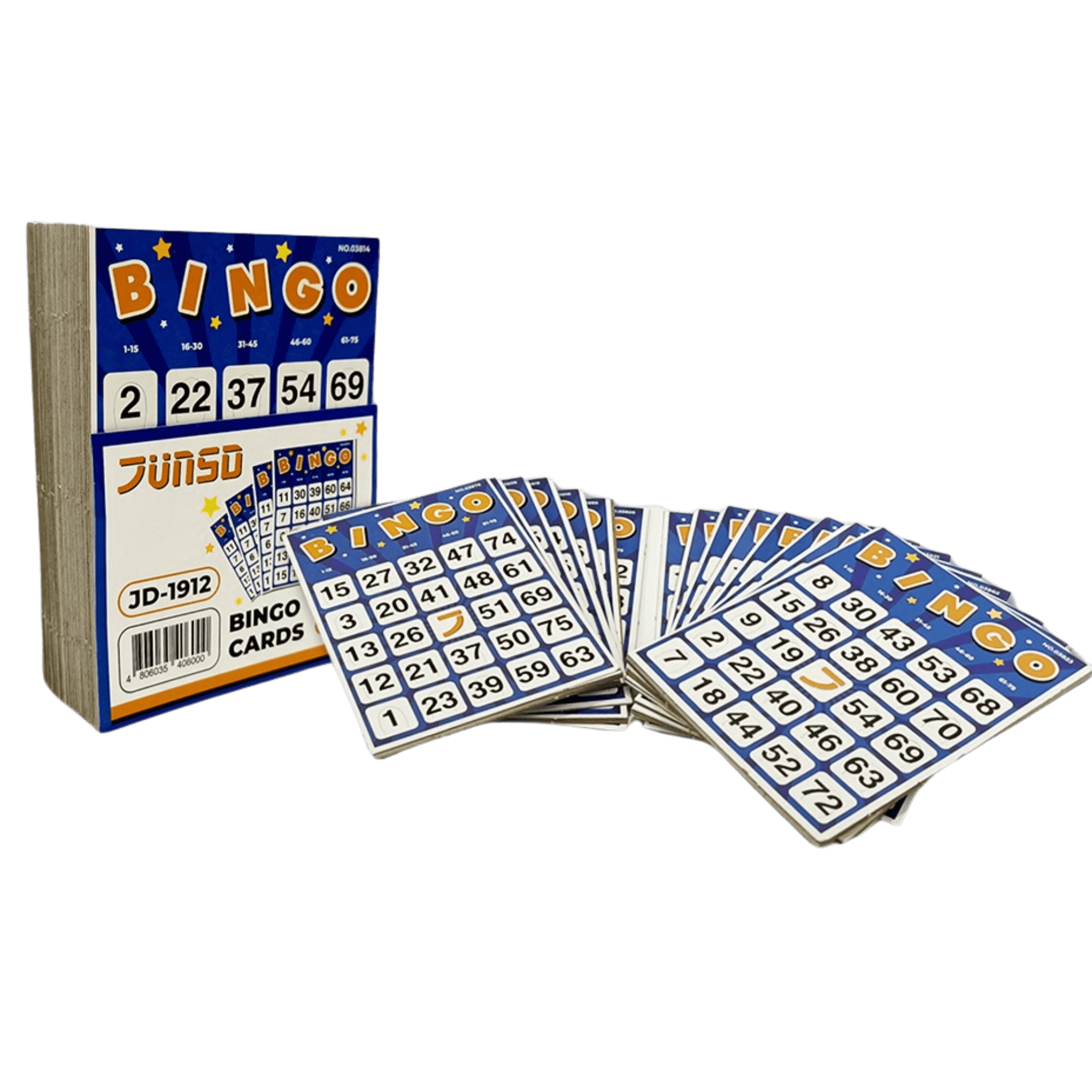 Junsd Bingo Paper Card 100 pcs - PSI Sports Inc