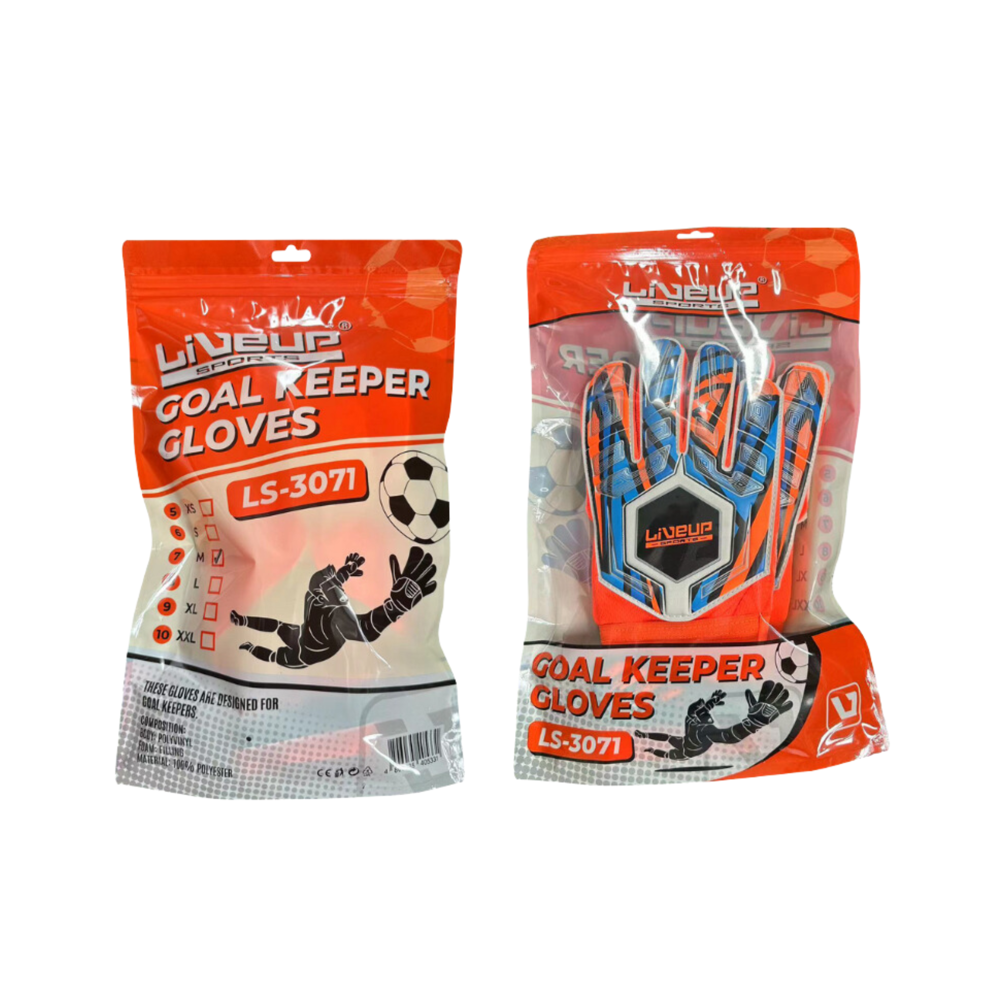 Live Up Goal Keeper Gloves - Image 5
