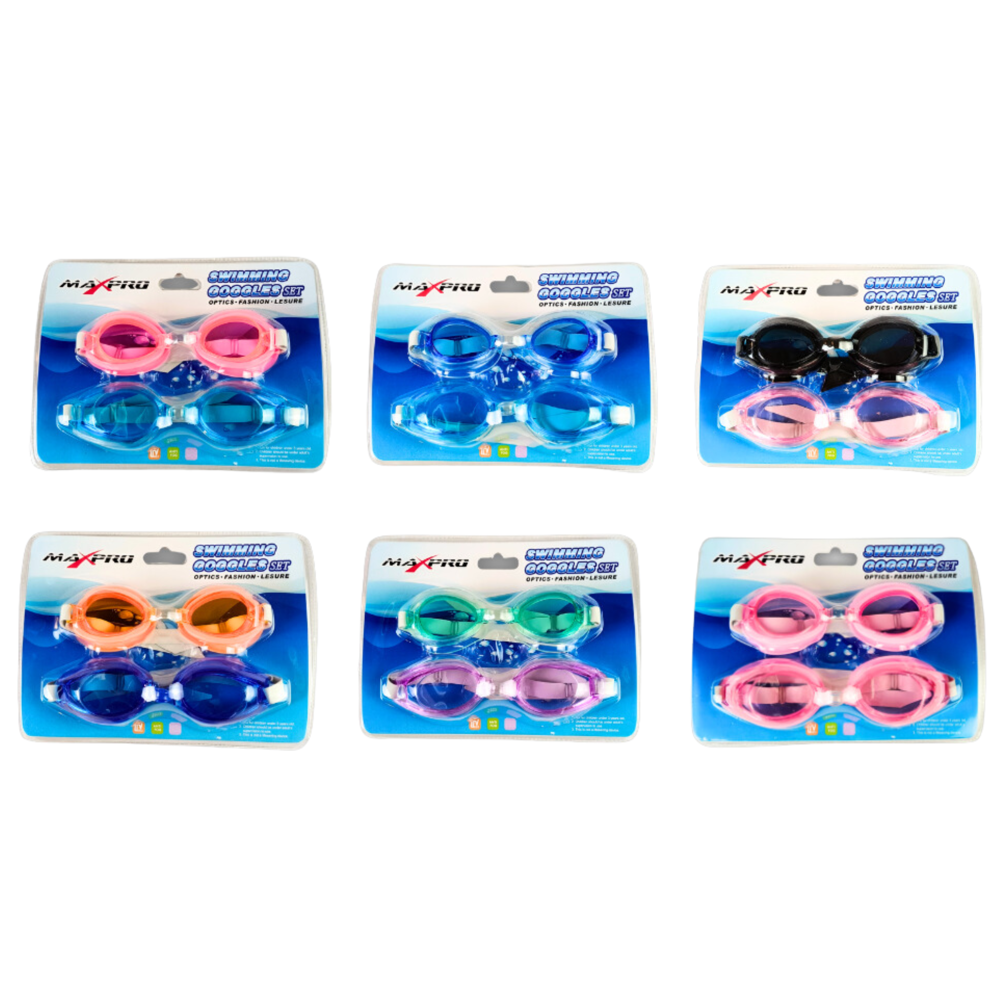 Maxpro 268 Swimming Goggles Set