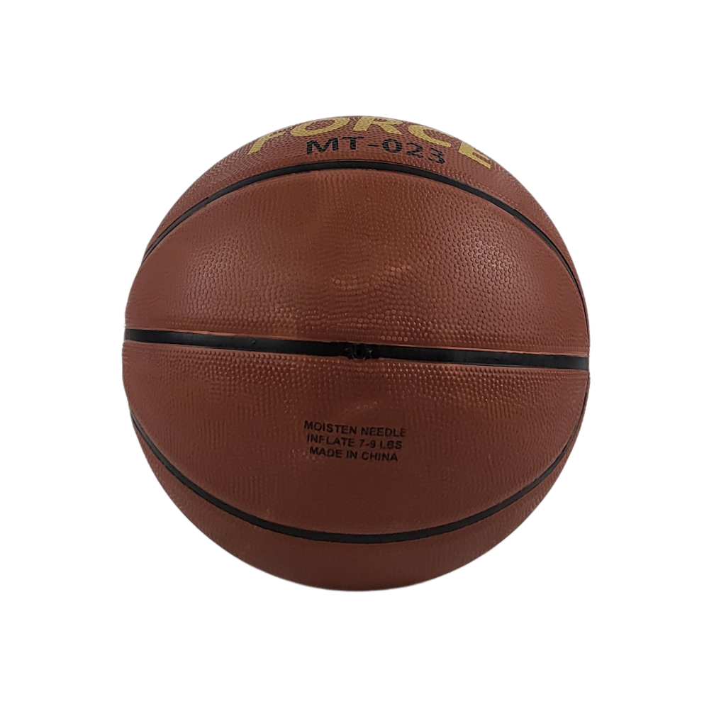 Meteor Official 023 Force Basketball Rubber Brown Size 7 - Image 4