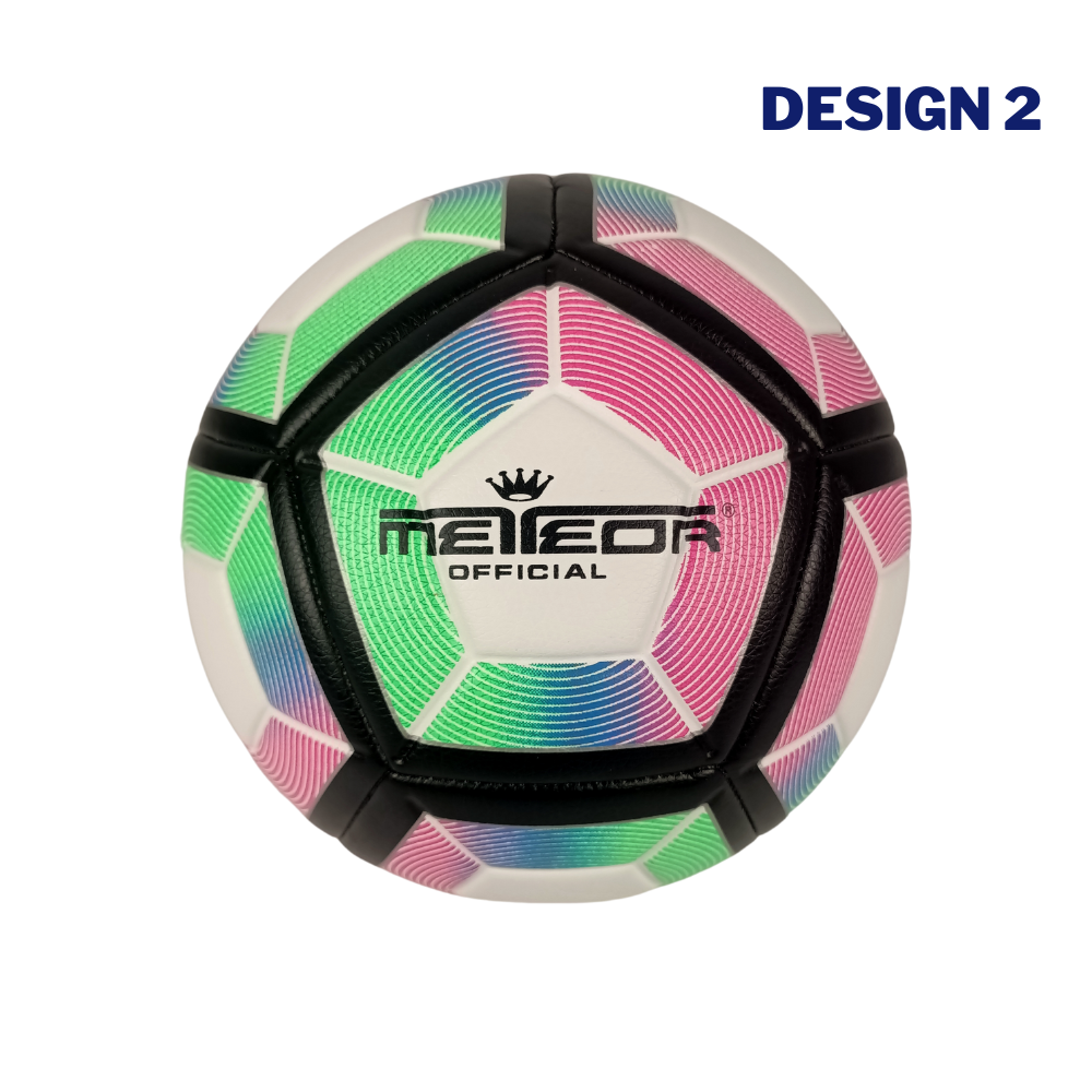 Meteor Official 040 Soccer Ball Leather <br> Size 5 - Image 3