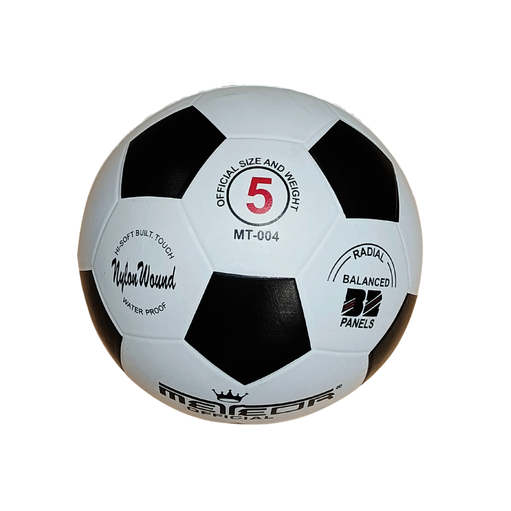 Meteor Official 004 Soccerball Rubber Size 5 32 Panels - Image 3