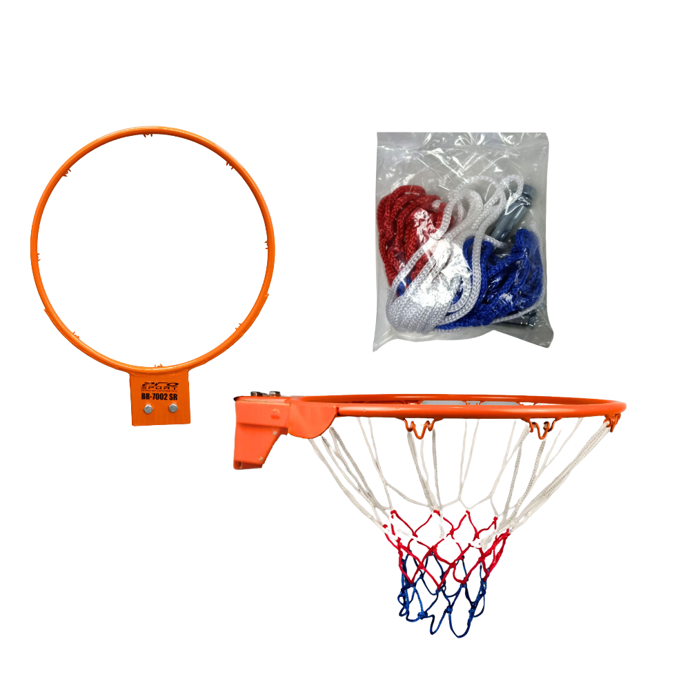 Pro Sport Basketball Goal Ring with Spring & Net