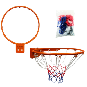 Pro Sports 7004 Basketball Goal Ring Heavy Duty with Net & Cable 18 Inches