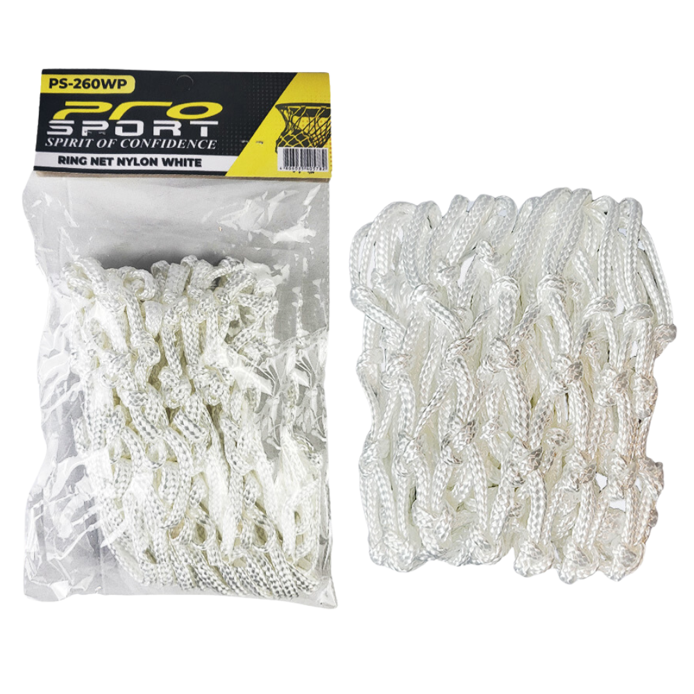 Pro Sport Ring Net Nylon White 1 pc