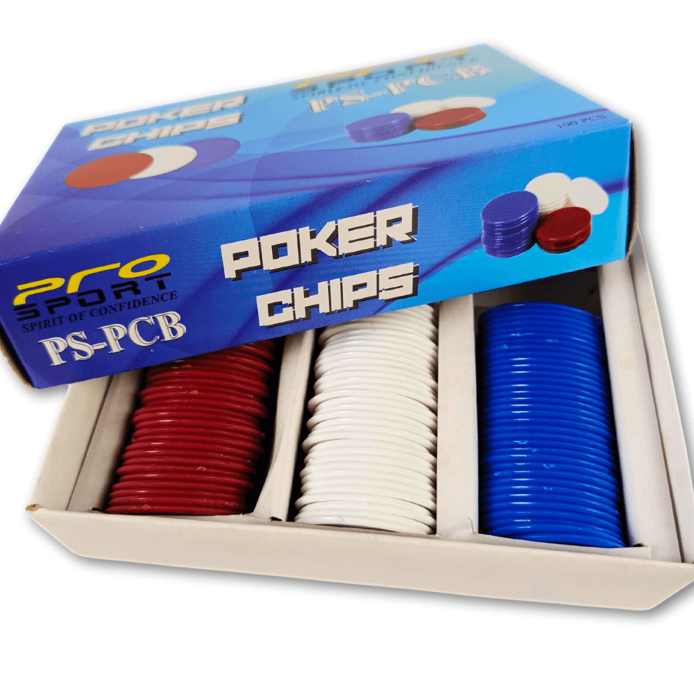 Pro Sport Poker Plastic Chips Small