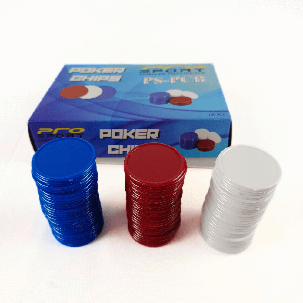 Pro Sport Poker Plastic Chips Small