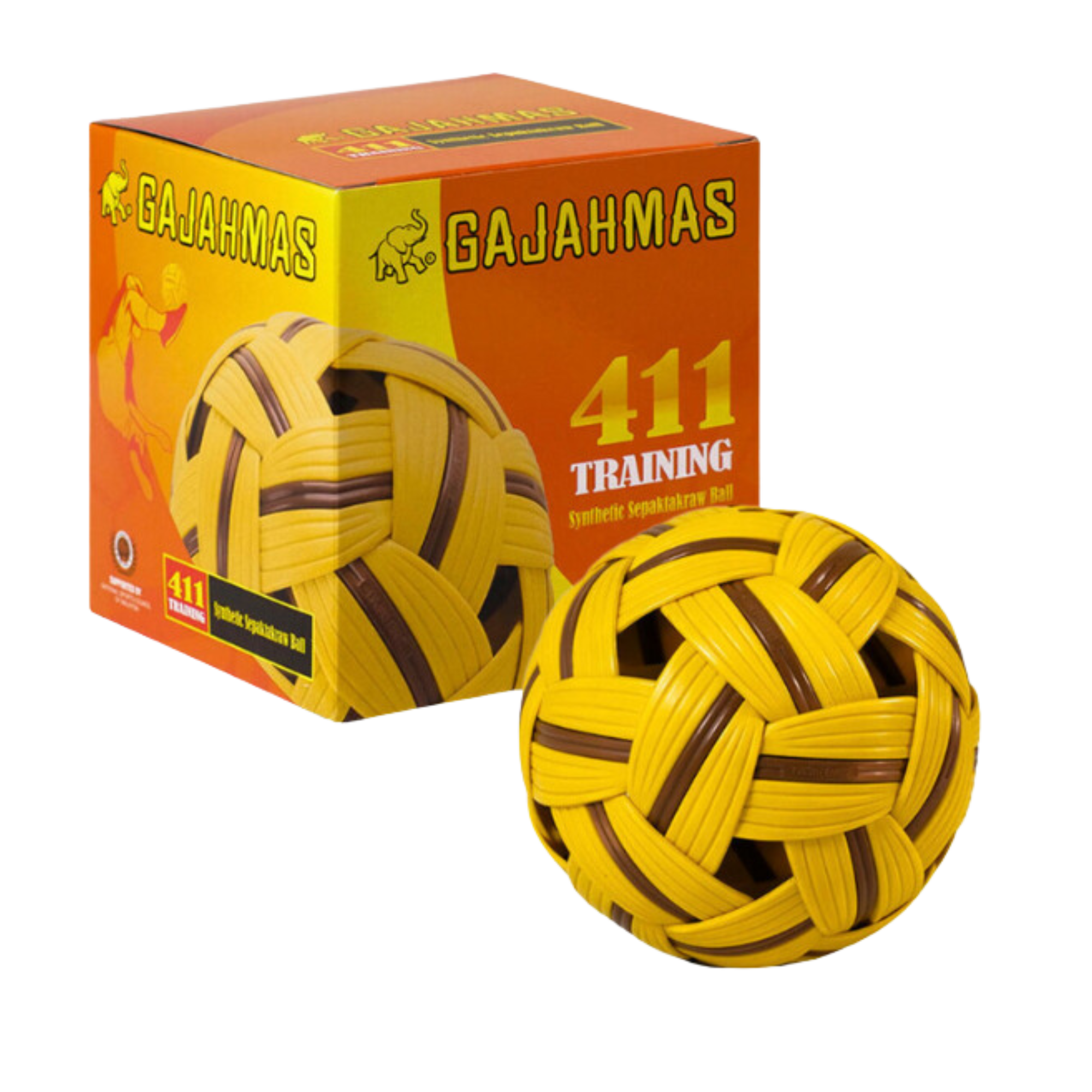 Gajahmas 411 Sepak Takraw Training Ball