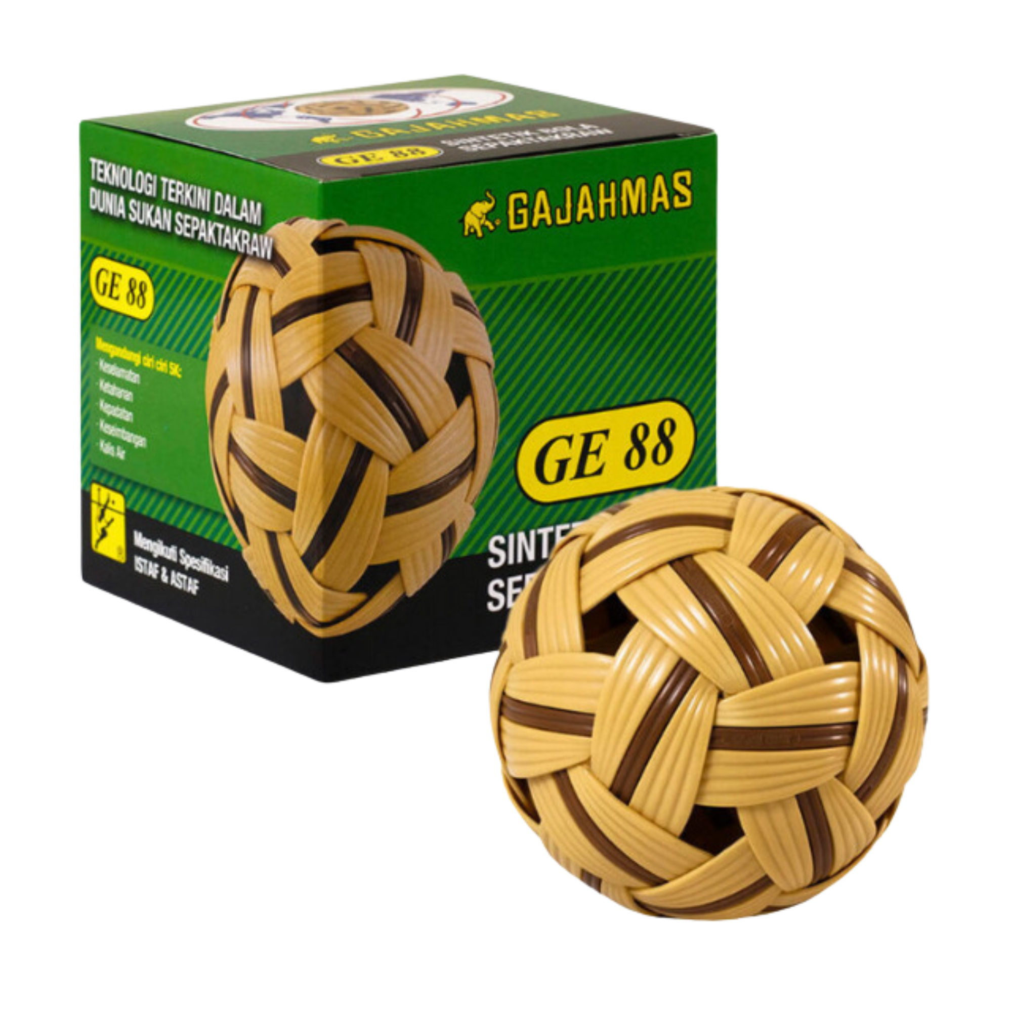 Gajahmas GE-88 Sepak Takraw Standard Ball