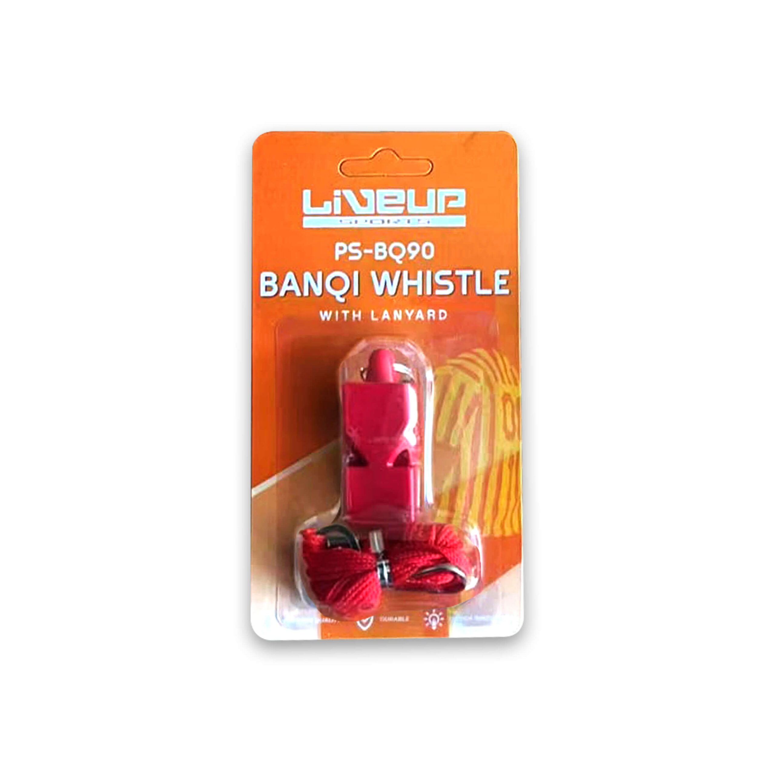 LIVE UP WHISTLE RED