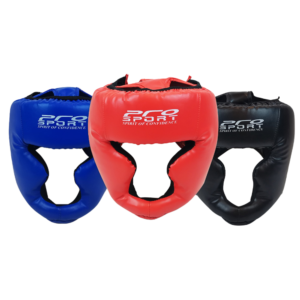 Pro Sport Boxing Headguard PVC Leather