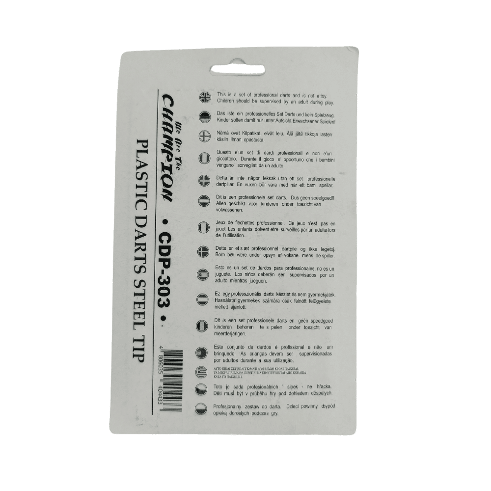 Champion Plastic Darts Steel Tip