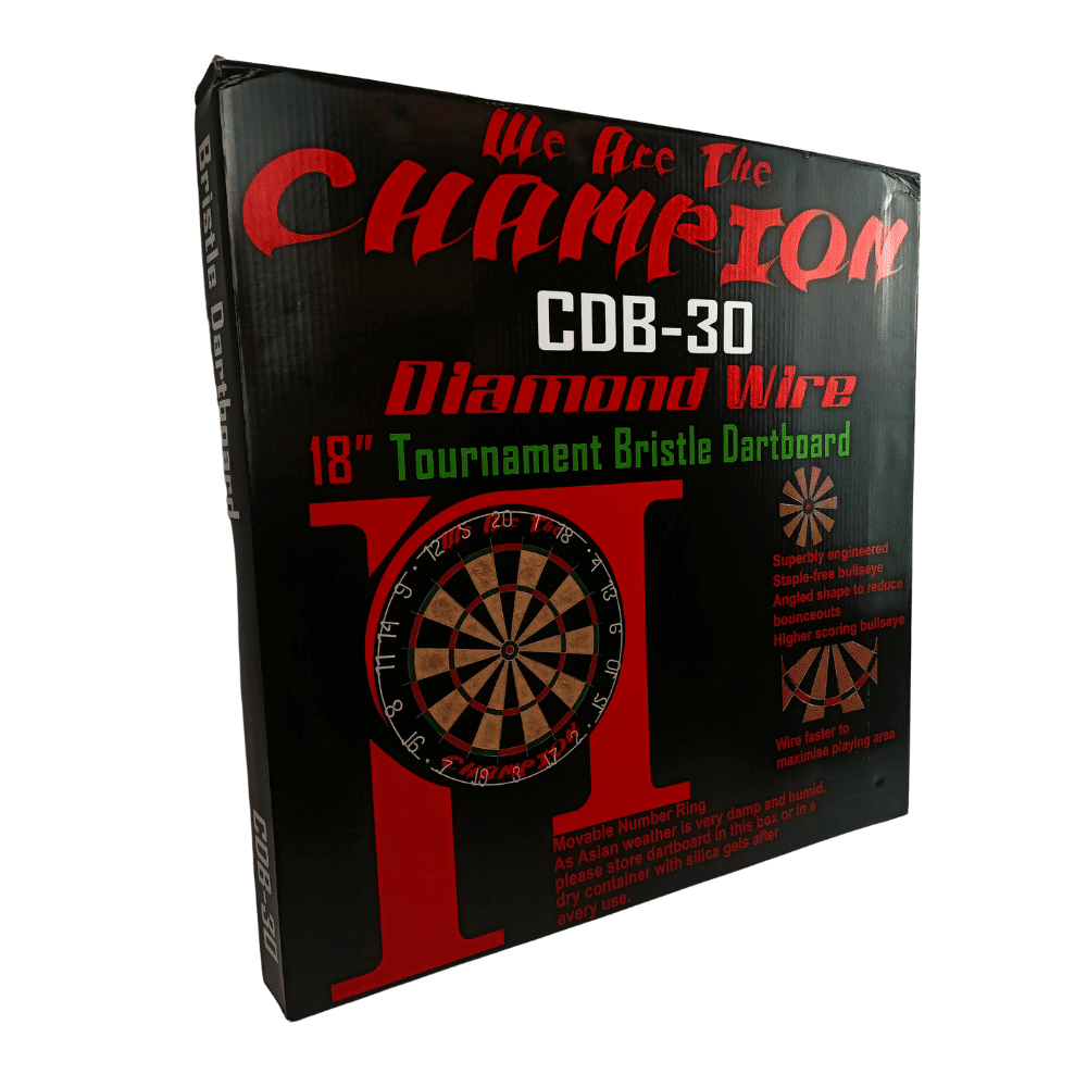 Champion Bristle Dartboard Diamond Wire 18 Inches - Image 3