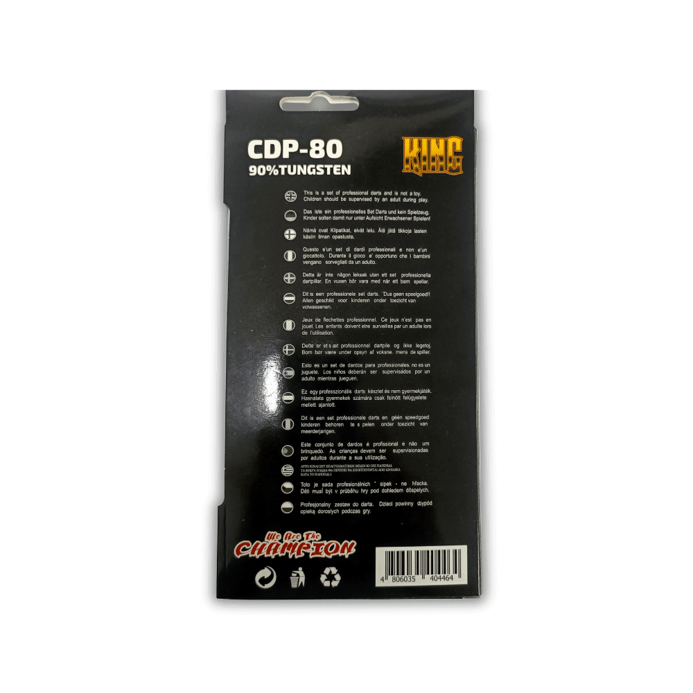 Champion King Tungsten Darts Set