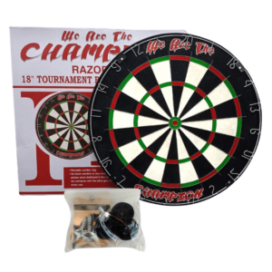 Champion Razor Bladewire Tournament Bristle Dartboard 18 Inches