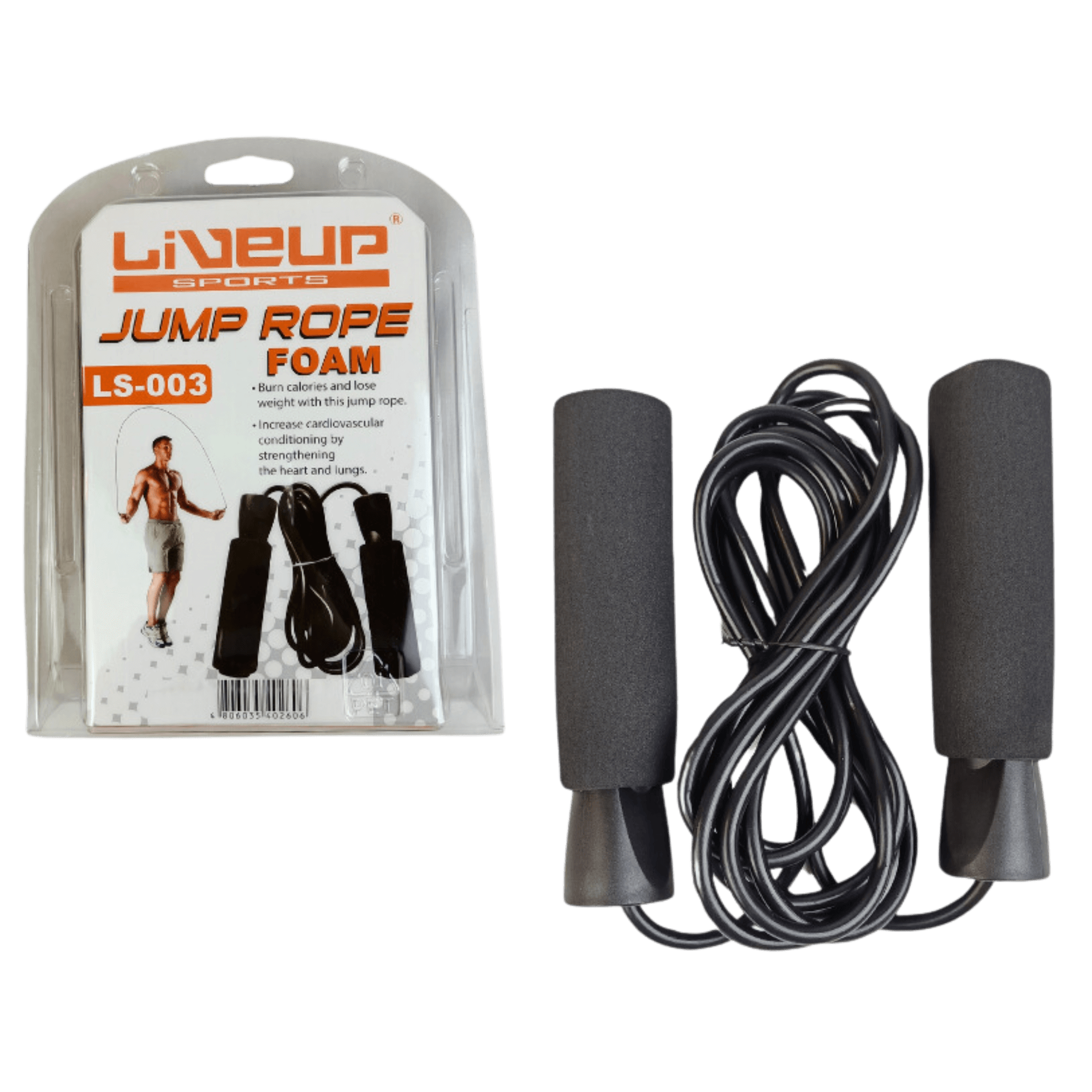Live Up Foam Grip Jump Rope