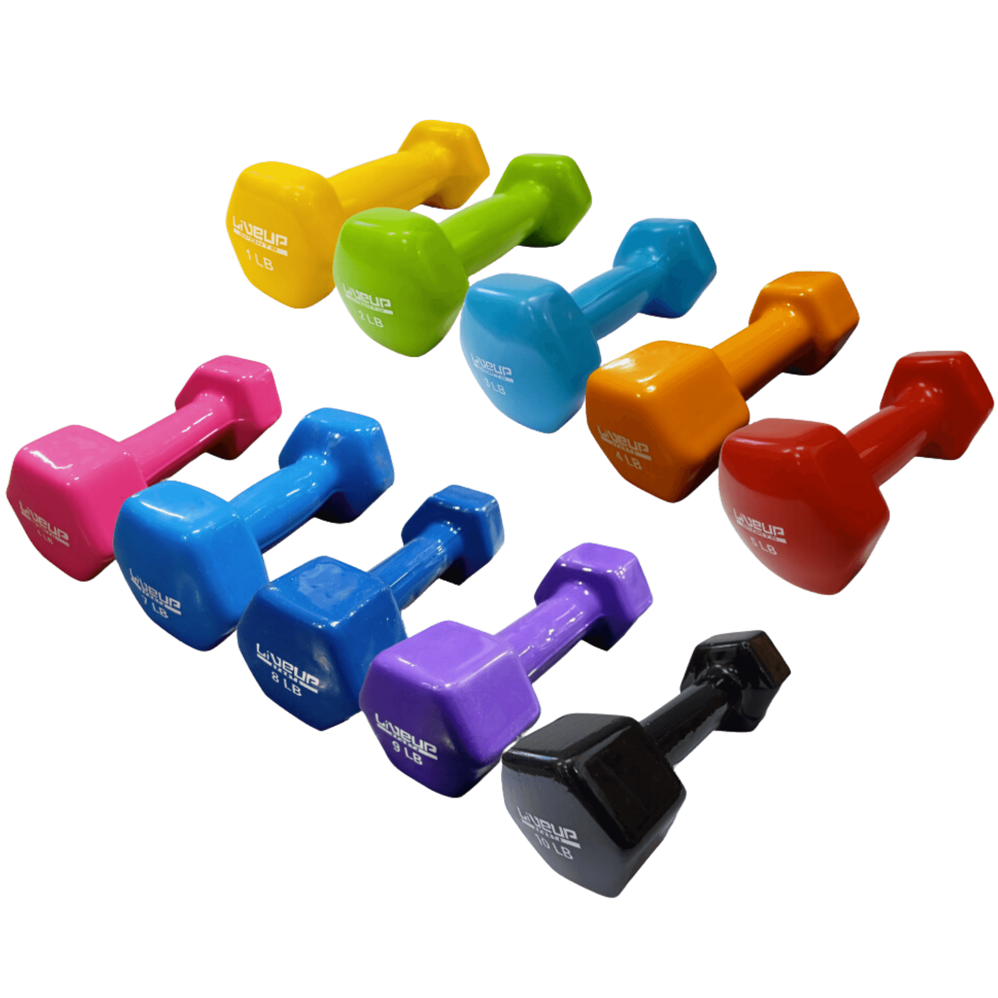 Live Up Vinyl Dumbbell