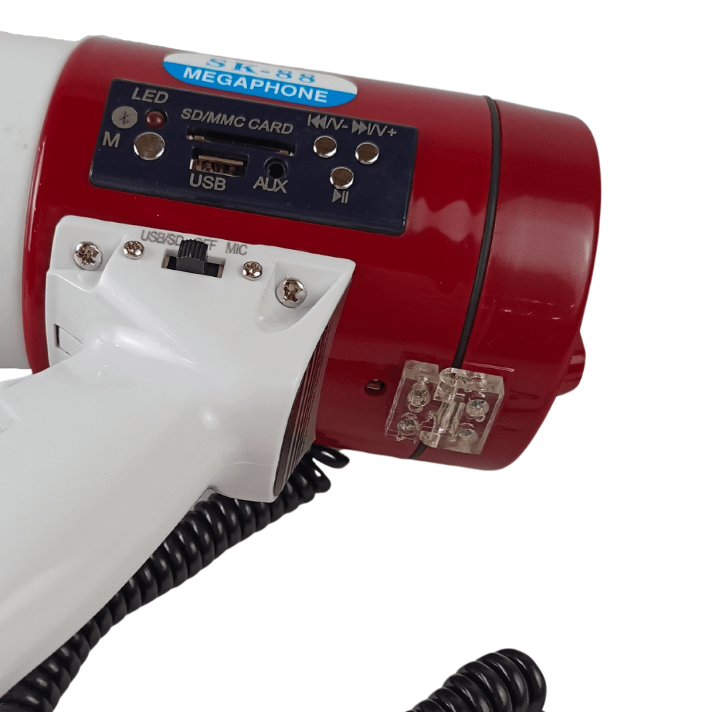 DRM Megaphone with Rechargeable Battery