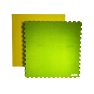 Live Up Rubber Mat 12M Yellow & Green