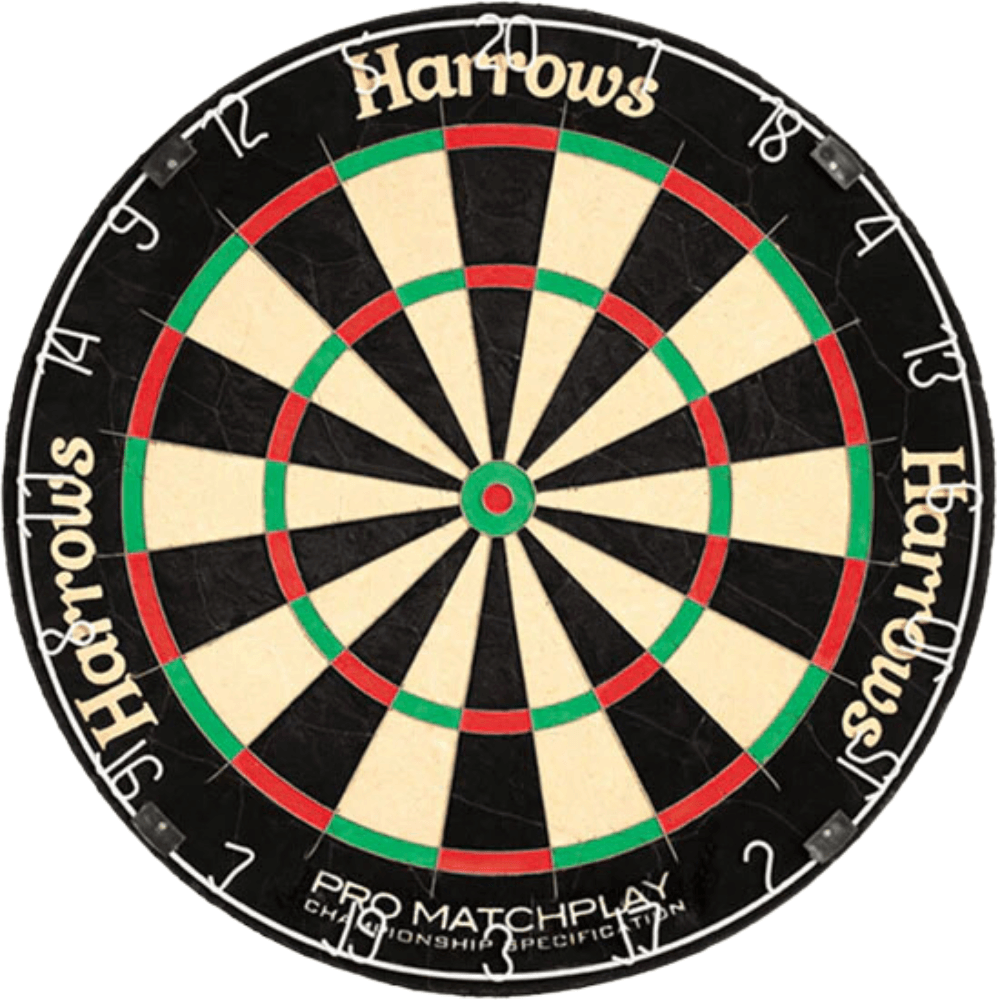 embedded knife wire bristle dartboard