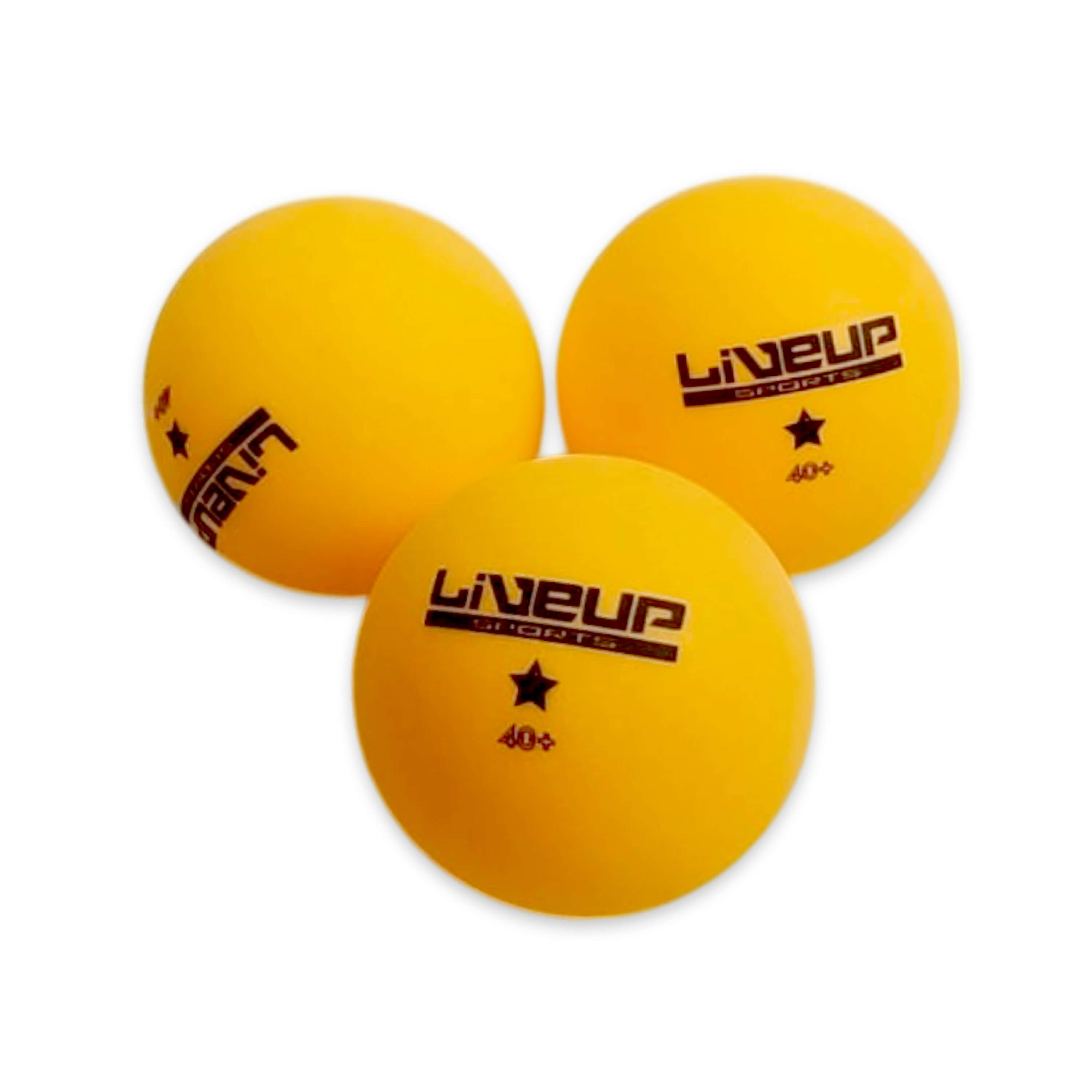 LIVE UP TABLE TENNIS BALL ORANGE 60 PCS