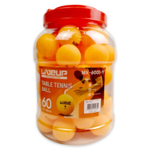 LIVE UP TABLE TENNIS BALL ORANGE 60 PCS