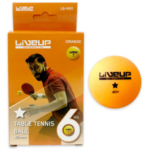 TABLE TENNIS BALL ORANGE 40mm
