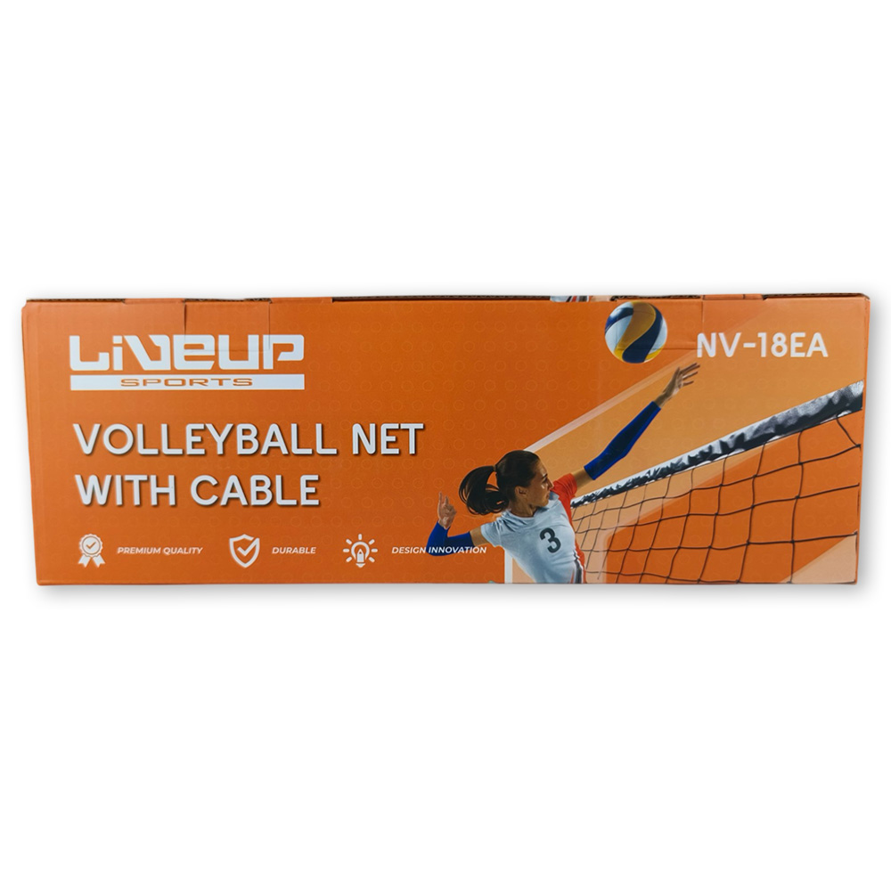 Live Up NV-18E Volleyball Net Nylon with Cable